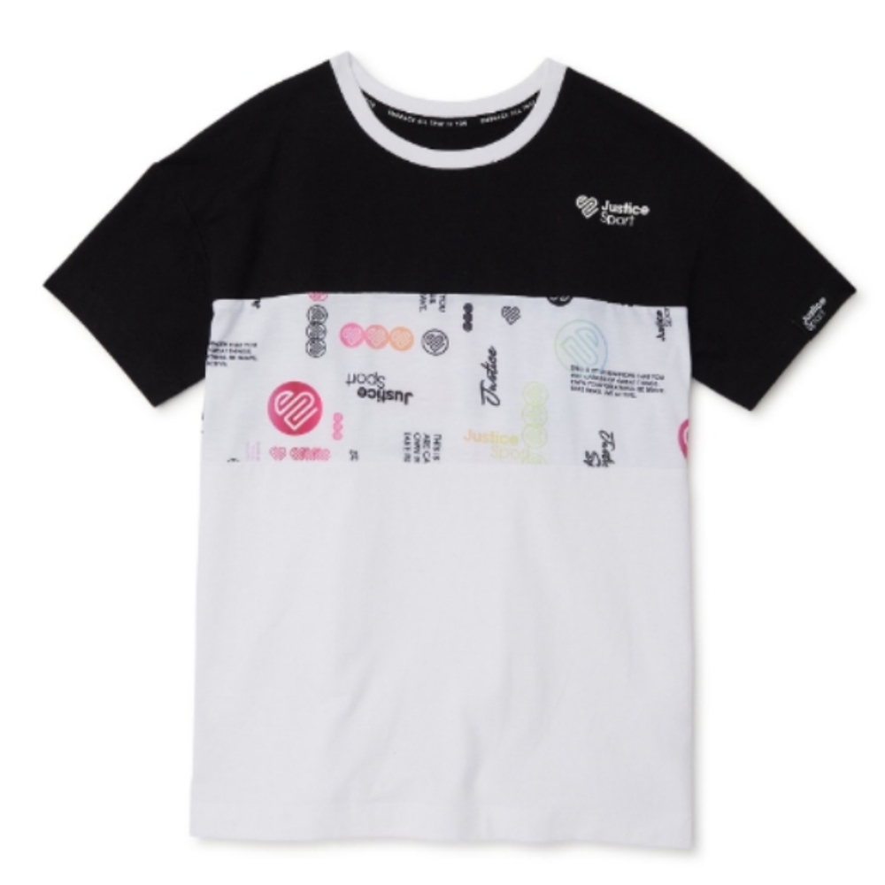 NWT Girls Justice Colorblock Active T-Shirt